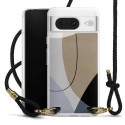 New Carry Case Transparent Leder schwarz/gold