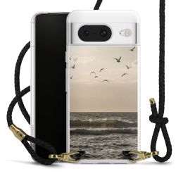 Carry Case Transparent Leather black/gold