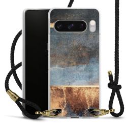 Carry Case Transparent Leather black/gold