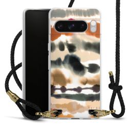 Carry Case Transparent Leather black/gold