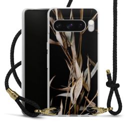 Carry Case Transparent Leather black/gold