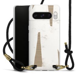 Carry Case Transparent Leather black/gold