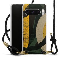 Carry Case Transparent Leather black/gold