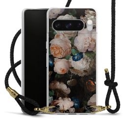 Carry Case Transparent Leather black/gold