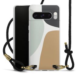 Carry Case Transparent Leather black/gold