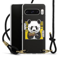 Carry Case Transparent Leather black/gold