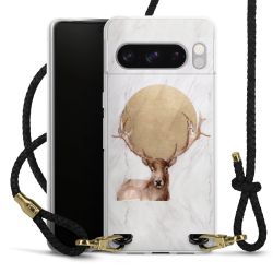 Carry Case Transparent Leather black/gold