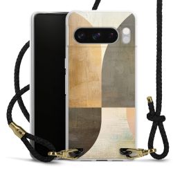 Carry Case Transparent Leather black/gold