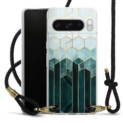 Carry Case Transparent Leather black/gold