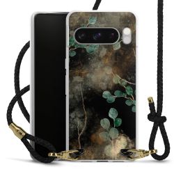 Carry Case Transparent Leather black/gold