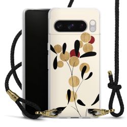 Carry Case Transparent Leather black/gold