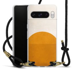 Carry Case Transparent Leather black/gold