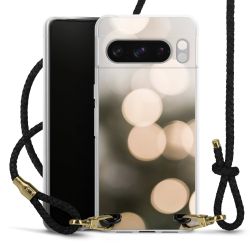 Carry Case Transparent Leather black/gold