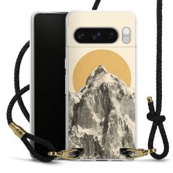 Carry Case Transparent Leather black/gold