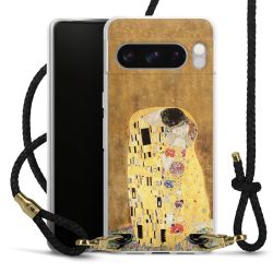 Carry Case Transparent Leather black/gold