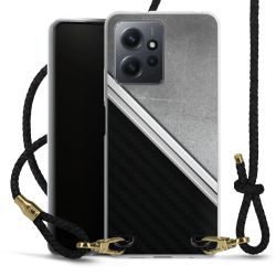 Carry Case Transparent Leather black/gold