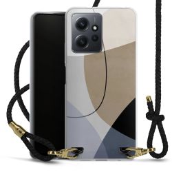 Carry Case Transparent Leather black/gold