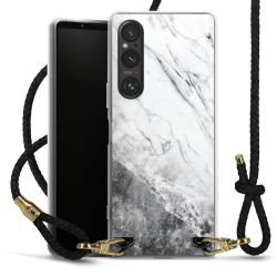 Carry Case Transparent Leather black/gold