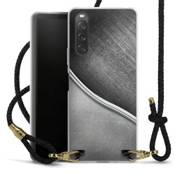 Carry Case Transparent Leather black/gold