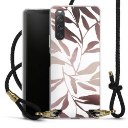 Carry Case Transparent Leather black/gold