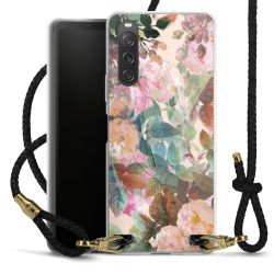 Carry Case Transparent Leather black/gold