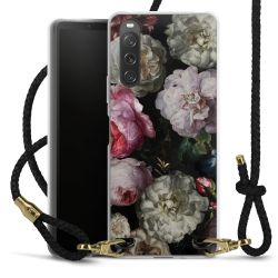 Carry Case Transparent Leather black/gold