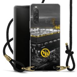 Carry Case Transparent Leather black/gold