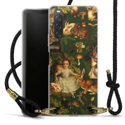 Carry Case Transparent Leather black/gold