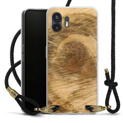 Carry Case Transparent Leather black/gold