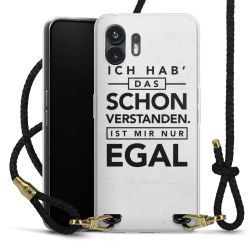 Carry Case Transparent Leder schwarz/gold