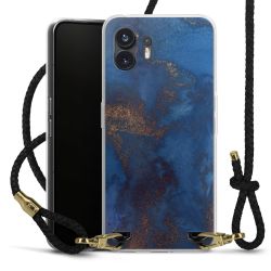 Carry Case Transparent Leather black/gold