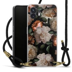 Carry Case Transparent Leather black/gold