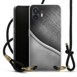 Carry Case Transparent Leather black/gold