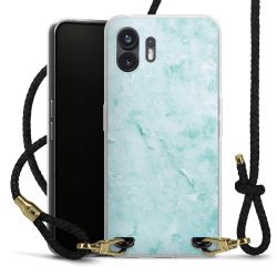 Carry Case Transparent Leather black/gold