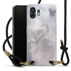 Carry Case Transparent Leather black/gold