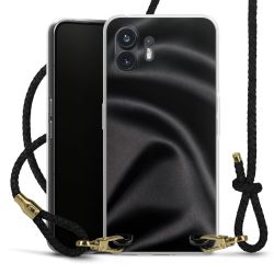 Carry Case Transparent Leather black/gold