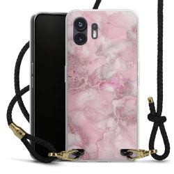 Carry Case Transparent Leather black/gold