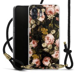 Carry Case Transparent Leather black/gold