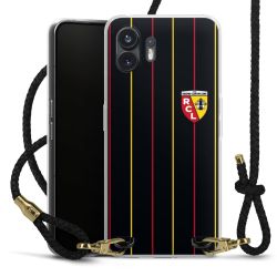 Carry Case Transparent Leather black/gold