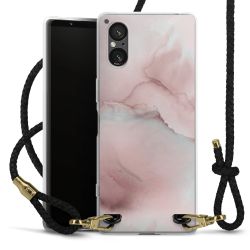 Carry Case Transparent Leather black/gold