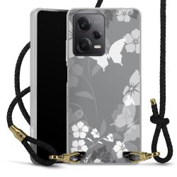 Carry Case Transparent Leather black/gold