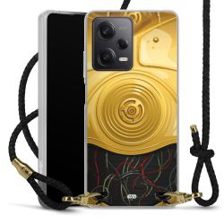 Carry Case Transparent Leather black/gold