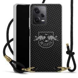 Carry Case Transparent Leather black/gold