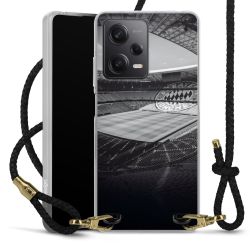 Carry Case Transparent Leather black/gold