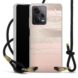 Carry Case Transparent Leather black/gold