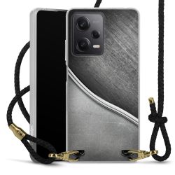 Carry Case Transparent Leather black/gold