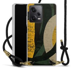 Carry Case Transparent Leather black/gold