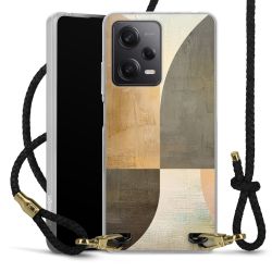 Carry Case Transparent Leather black/gold