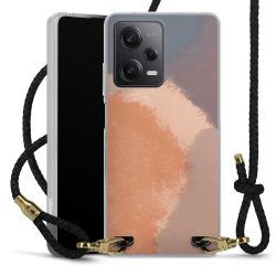 Carry Case Transparent Leather black/gold