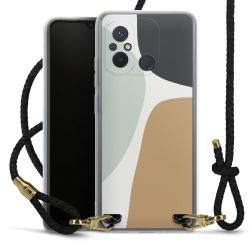 Carry Case Transparent Leather black/gold